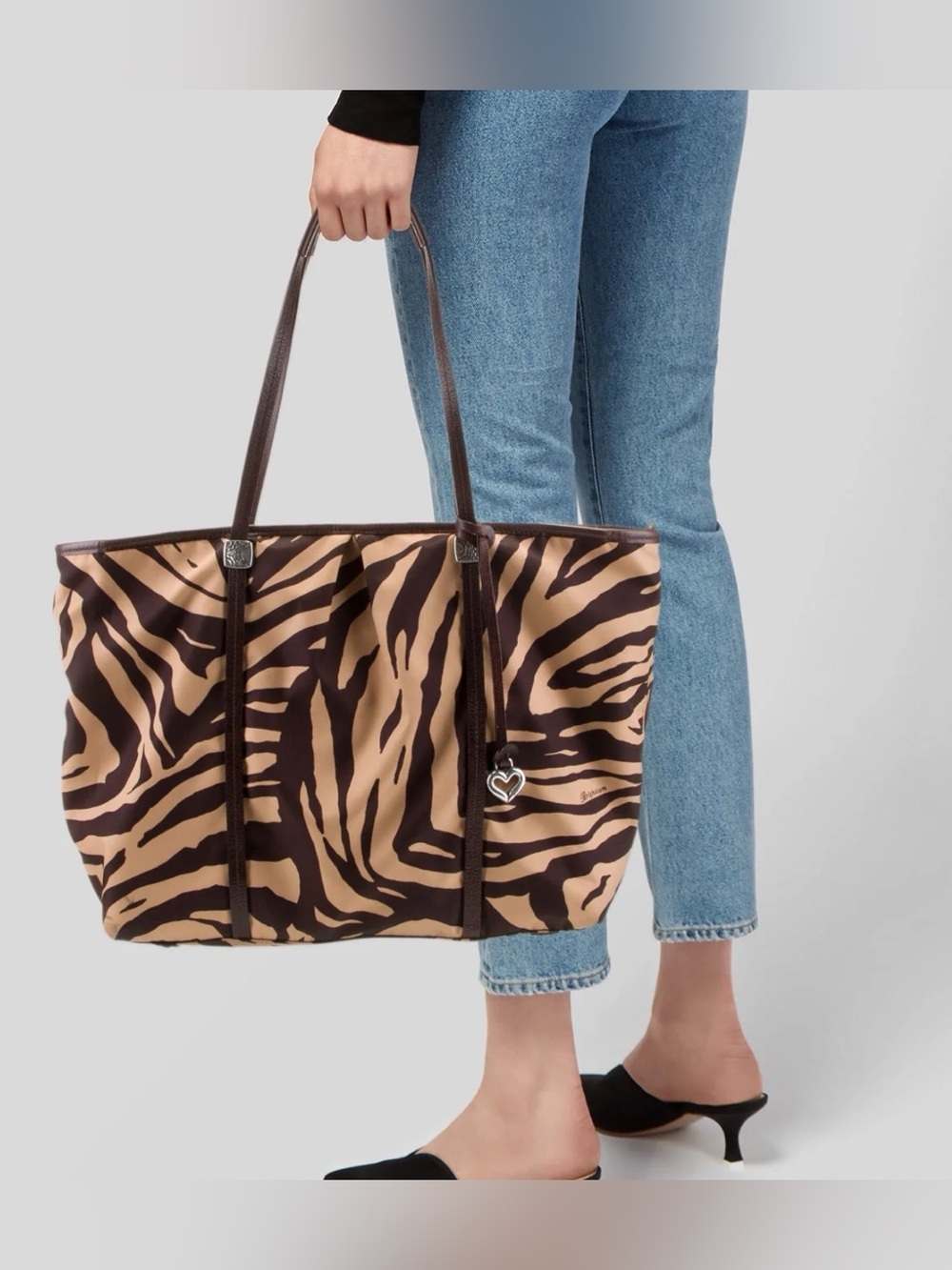NWT! Brighton Animal Print Shoulder Bag